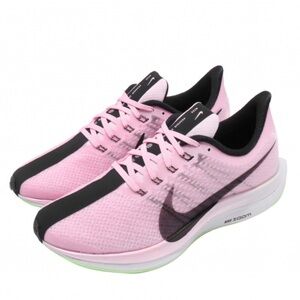 Nike Pegasus 35 Women's Athletic Shoes in Pink/Black/Lime - Size 10